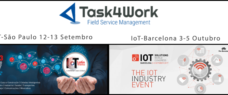 Encontre Task4Work no evento mais importante da IoT